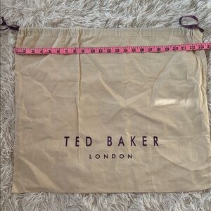 Small Ted Baker canvas dust bag